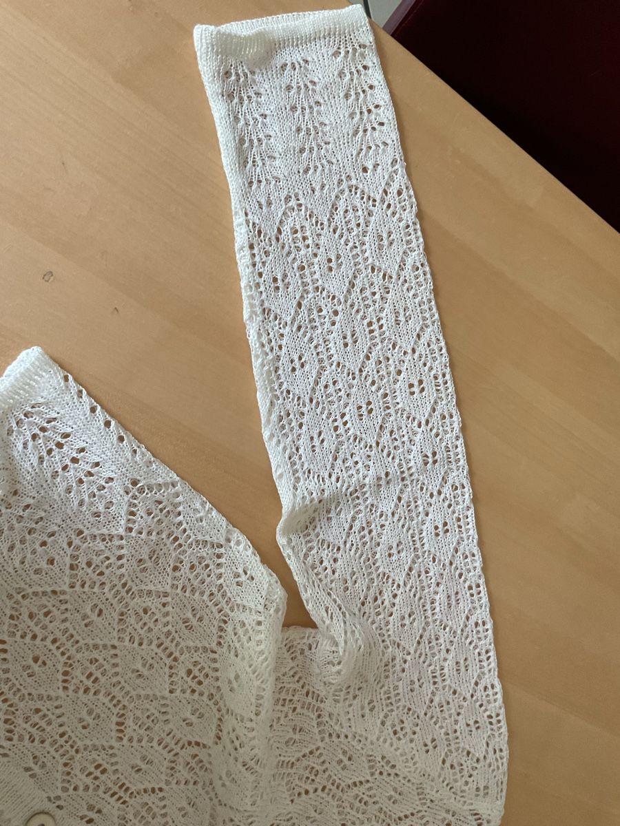 Jacken: Strickjacke LINARA weiss Grösse S Linen/ Cotton – Neu (gemäss Beschreibung) aus Wil ZH von RiccardaWegmann 7