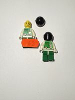 2 Stück Lego Minifiguren Astronaut Space Police ,Rarität.