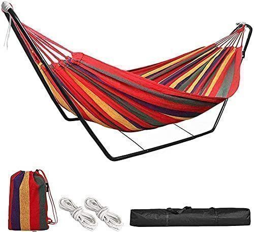 Doppel Hängematte mit Gestell Outdoor Baumwolle mit Tasche Kaufen auf
