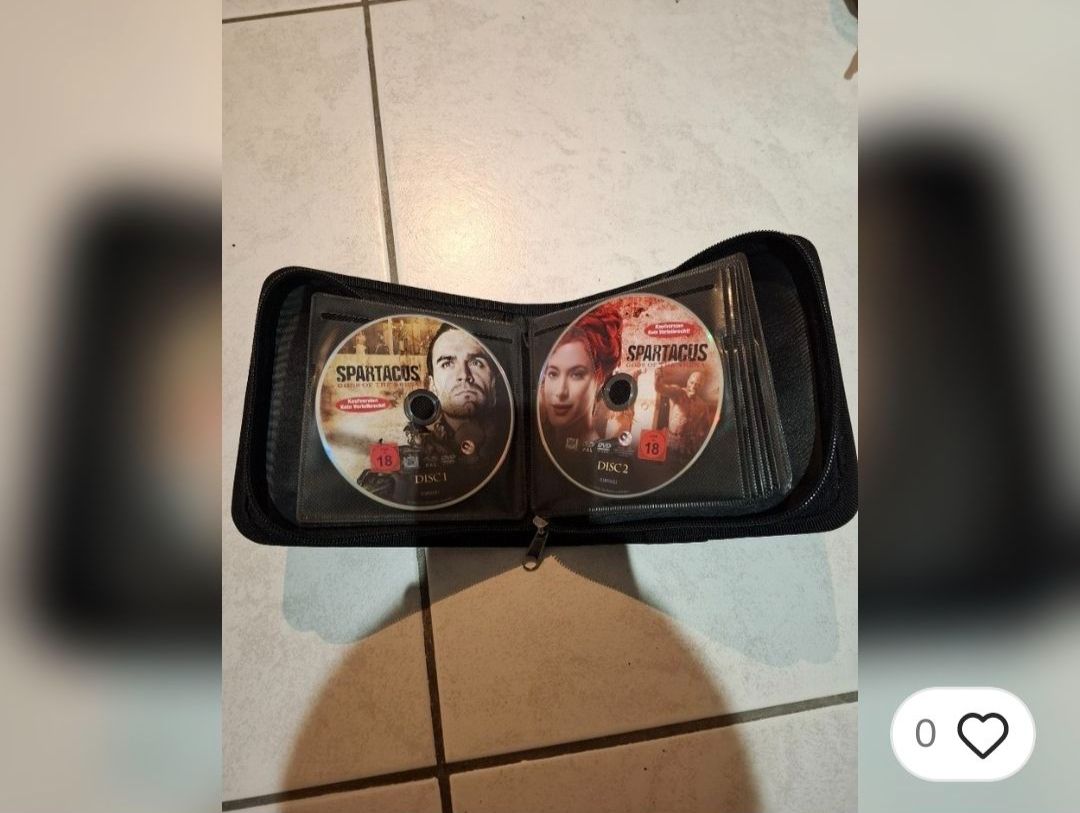 Tutti i DVDs: Spartacus Season 1+2 – Usato da Nürensdorf venduto da DANG3REUX 3