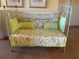Sofa - Kinderbett Metall - Antik