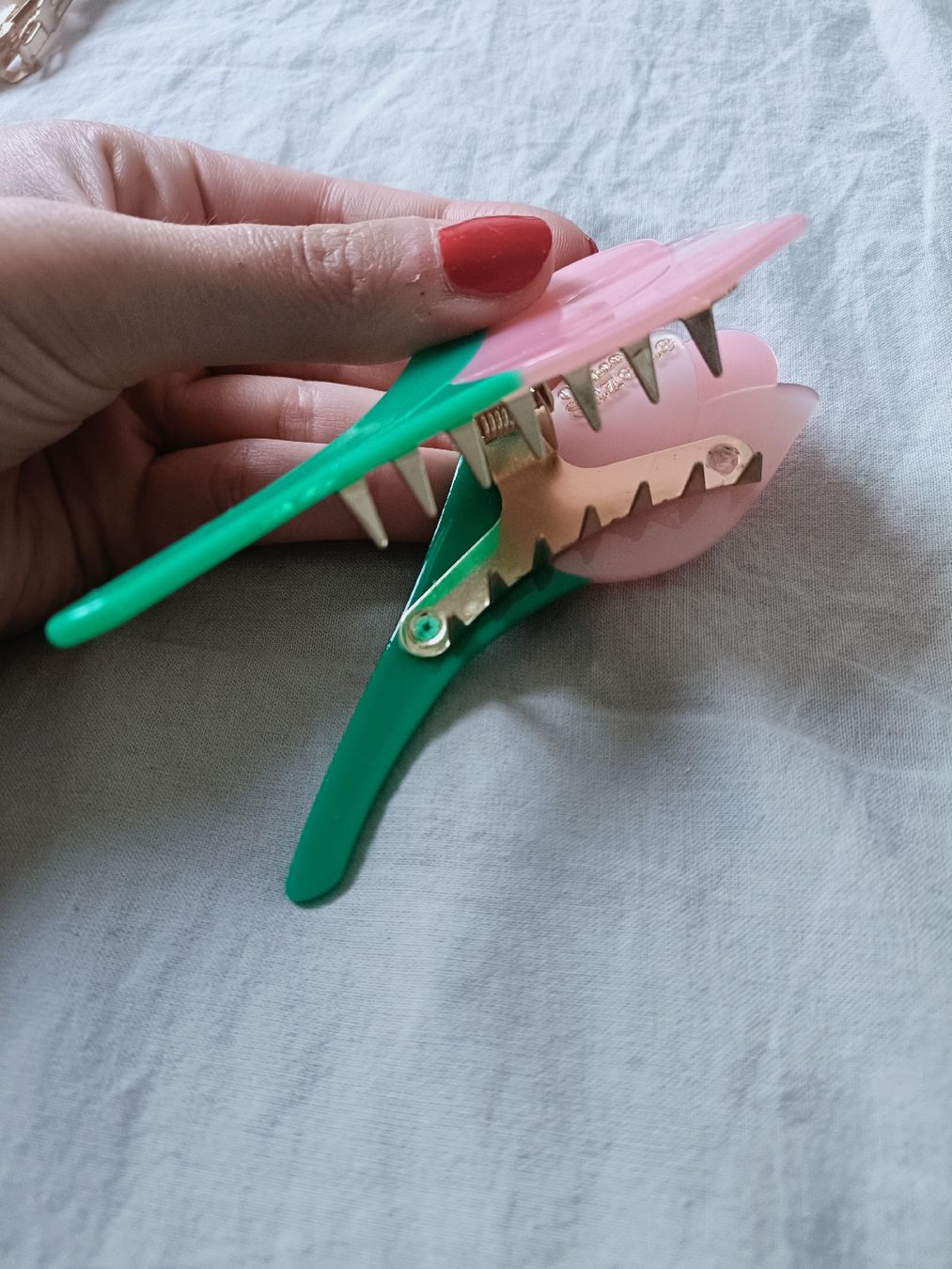 Accessori per capelli: Clip per capelli a forma di tulipano – Usato da Basel venduto da Cinzia_B 1