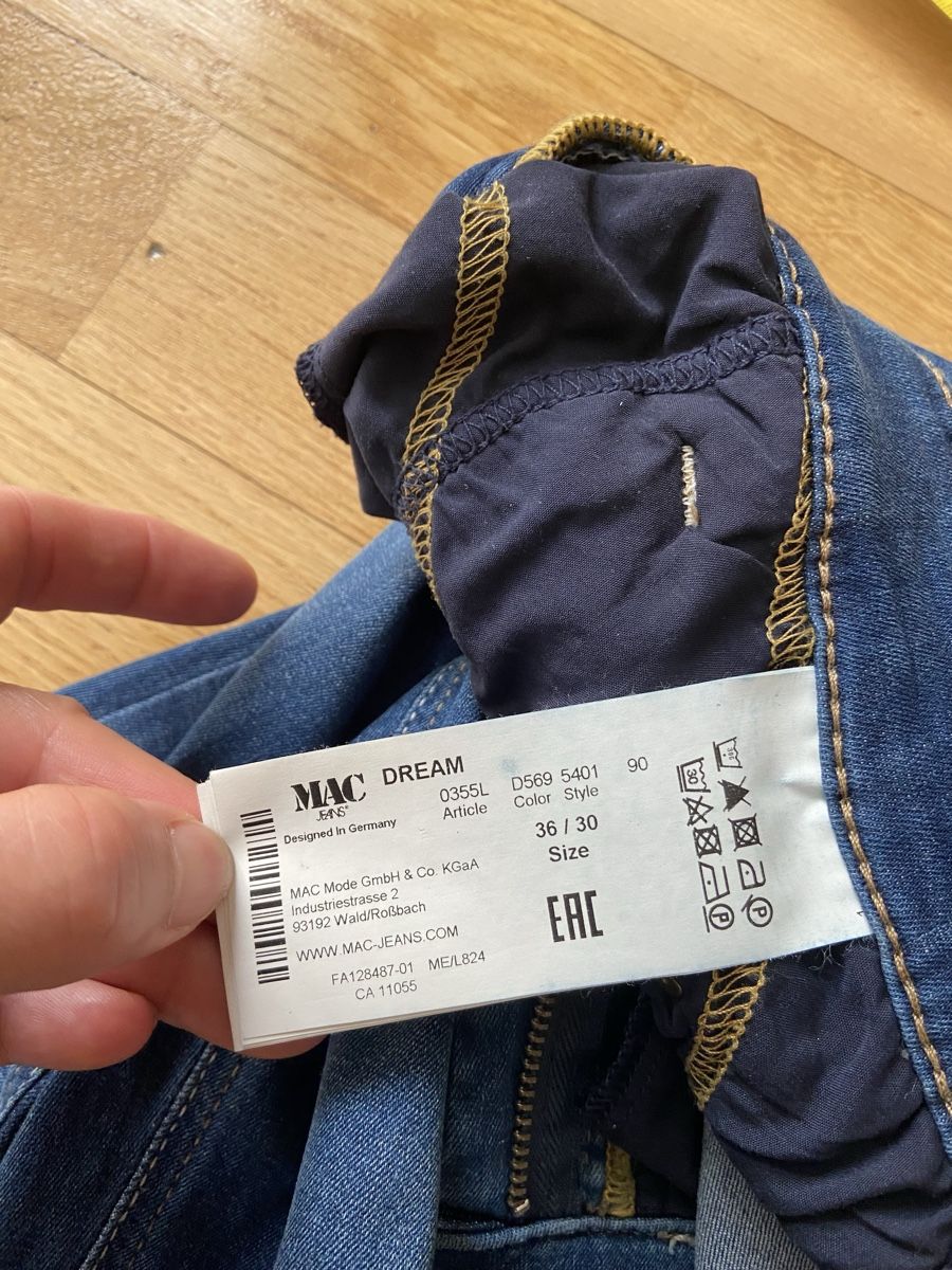 Jeans: MAC DREAM GR 36/30  CH GR 38-40 SEHR BEQUEMER UND SCHÖN – Neu (gemäss Beschreibung) aus Zürich von schneeflocke303 4