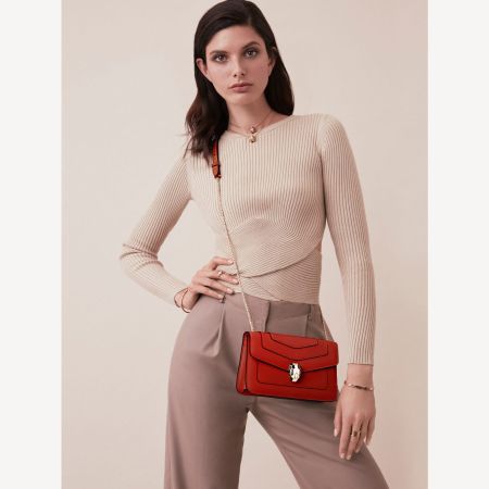 Bvlgari  Crossbody bag  serpenti forever Red