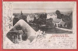 St. Gallen - Untere Waid - Kuranstalt 'Auf der Waid' - 1904