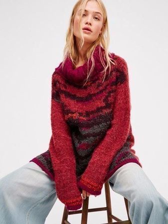 NEU FREE PEOPLE WOLLE ALPAKA  PULLOVER S