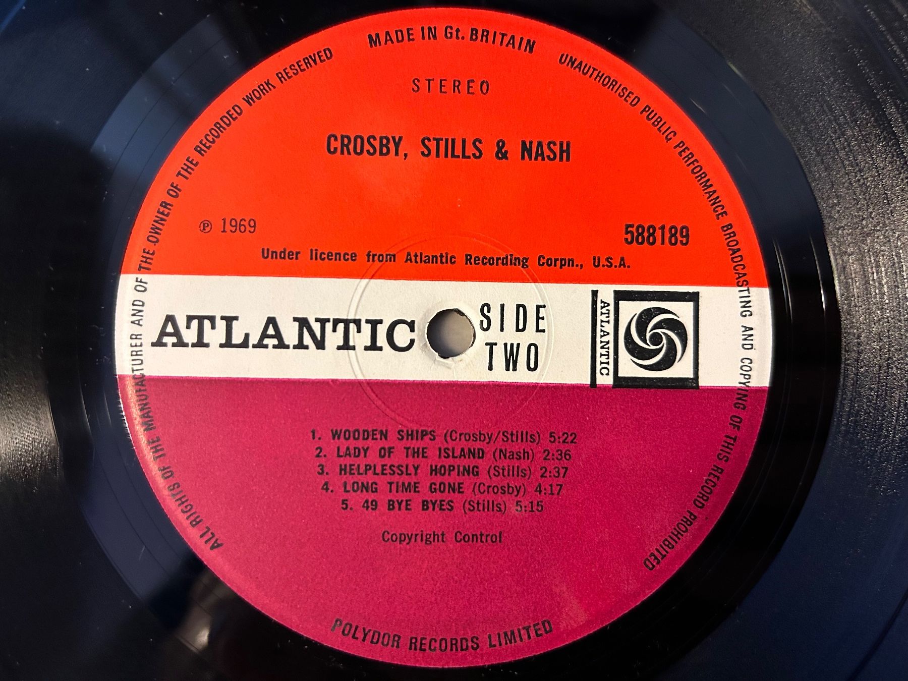 Schallplatten: Crosby, Stills & Nash - First, LP Vinyl Schallplatte – Gebraucht aus Aesch BL von BlueMusicRecords 5