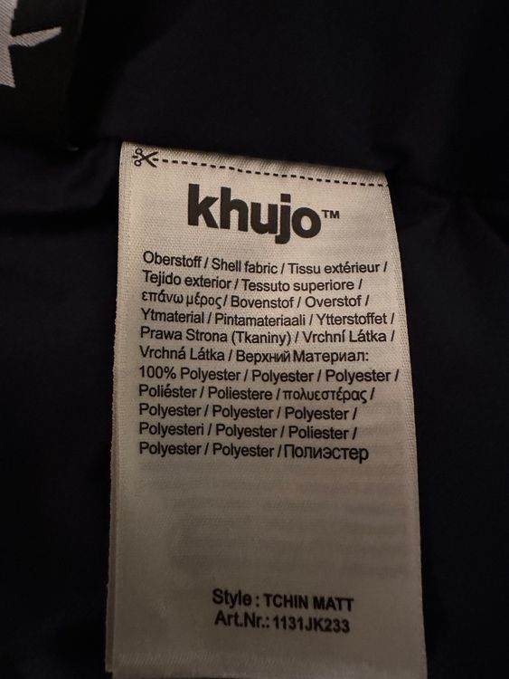 Khujo Vestes: Khujo Winterjacke schwarz Grösse L – Neuf (Voir description) à Niederbüren par Hudi_1974 4