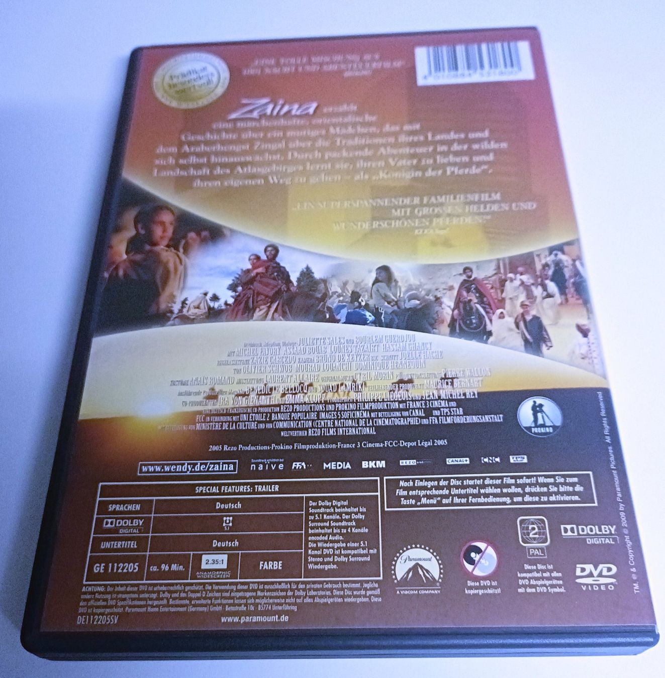 Tutti i DVDs: Zaina Königin der Pferd – Usato da Köniz venduto da Movieportal007 1