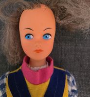 Vintage Puppe mit blauen Augen - Sammlerstück Rarität