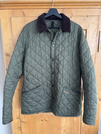 Barbour Steppjacke olivgrün - Grösse M