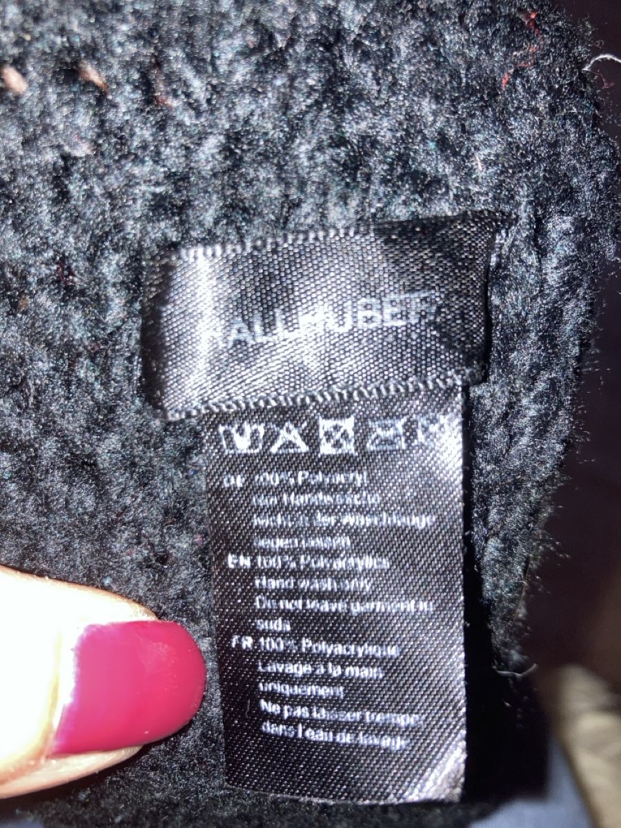 Hallhuber Copricapi, berretti & cappellini: Schwarze Mütze Hallhuber – Usato da Azmoos venduto da alix001 3