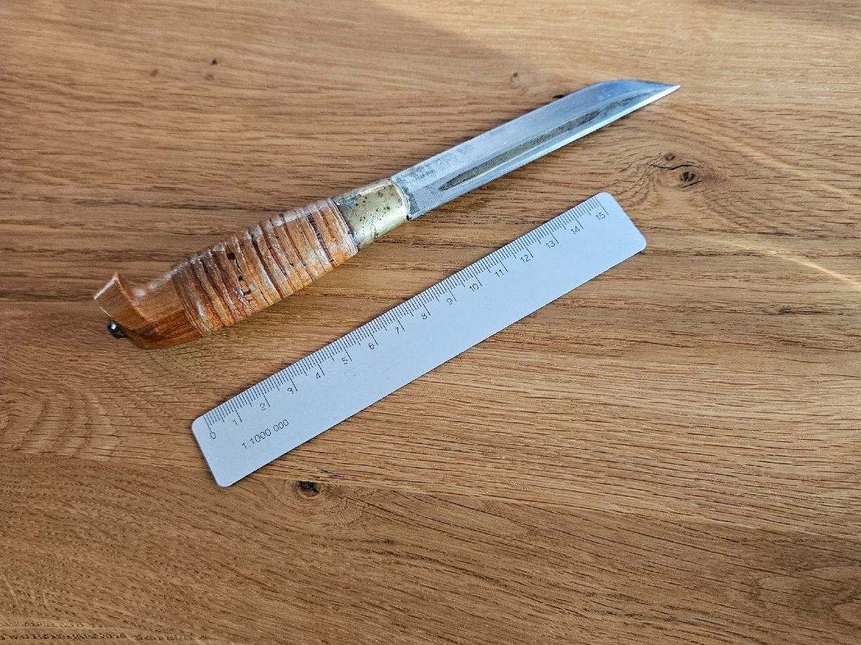 Zubehör: Finnen-Messer mit Lederscheidet – Gebraucht aus Bern von Respirit 6
