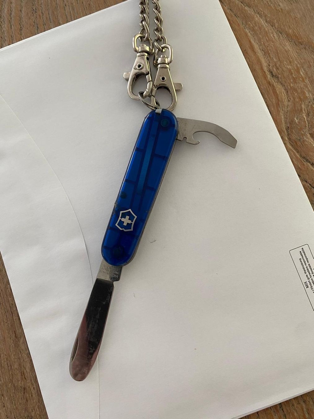 Victorinox Coltelli tascabile: VICTORINOX Kinder Sackmesser blau – Usato da Bonstetten venduto da VCLS 4