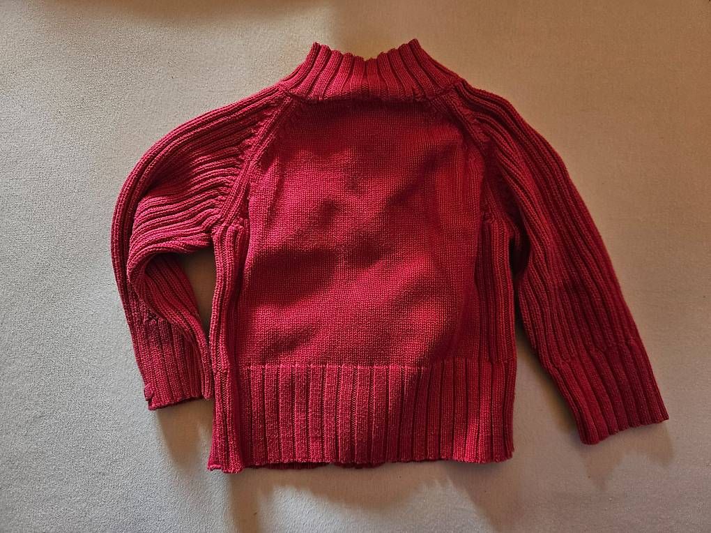 Mexx Jacken & Mäntel: rote Strickjacke mit Reissverschluss – Gebraucht aus Worb von jun_fj8w 1