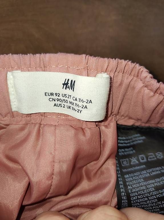 H&M Pantaloni: Robuste H&M Regenhose Gr. 92 – Usato da Ettenhausen TG venduto da blumenkind37 1
