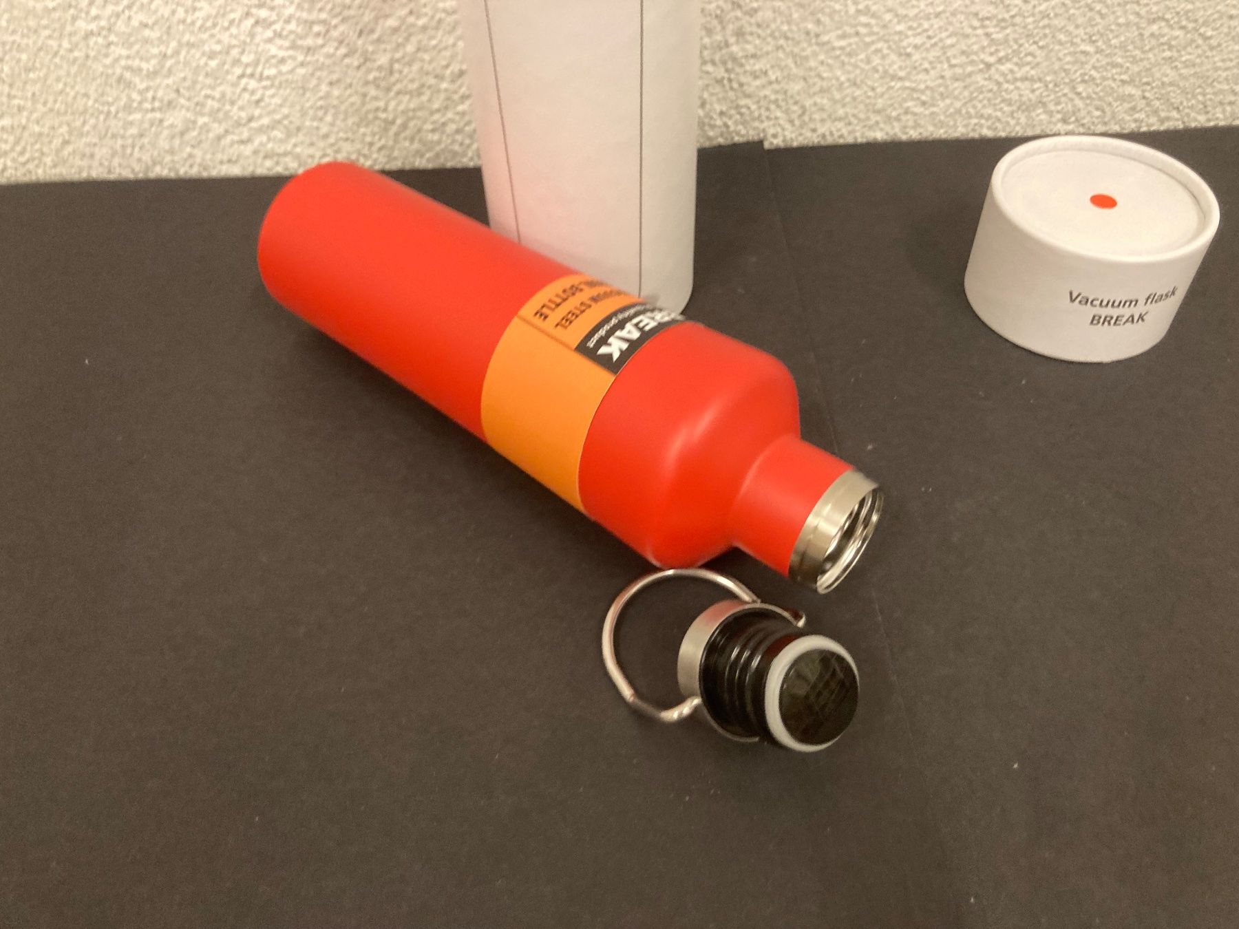Trinkflaschen & Thermosflaschen: Thermosflasche Break, 500ml, rot, Neu – Neu und originalverpackt aus Neuenhof von jorogo 4