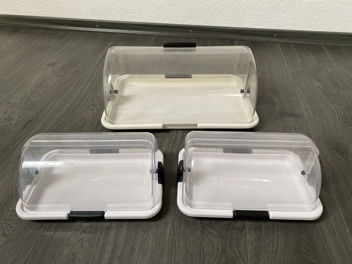 Contenitori & Simili: 3 Lebensmittelglocken – Usato da Hägglingen venduto da Karin0802
