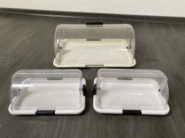 3 Lebensmittelglocken