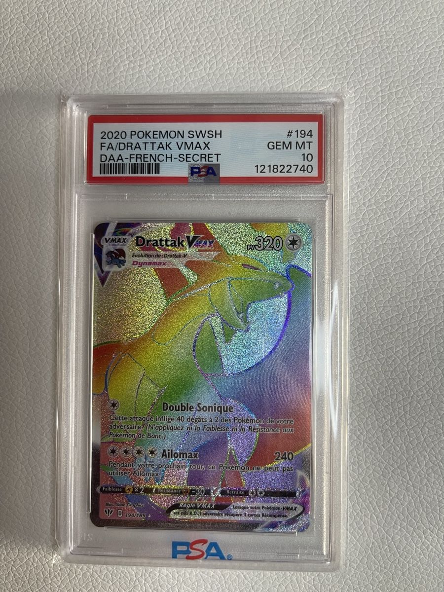Pokémon Sammelbilder & Trading cards: DRATTACK VMAX GHOST PSA 10 – Neu (gemäss Beschreibung) aus Meyrin von GE.VENTE