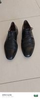 Herrenschuhe Leder schwarz Navyboot (43)