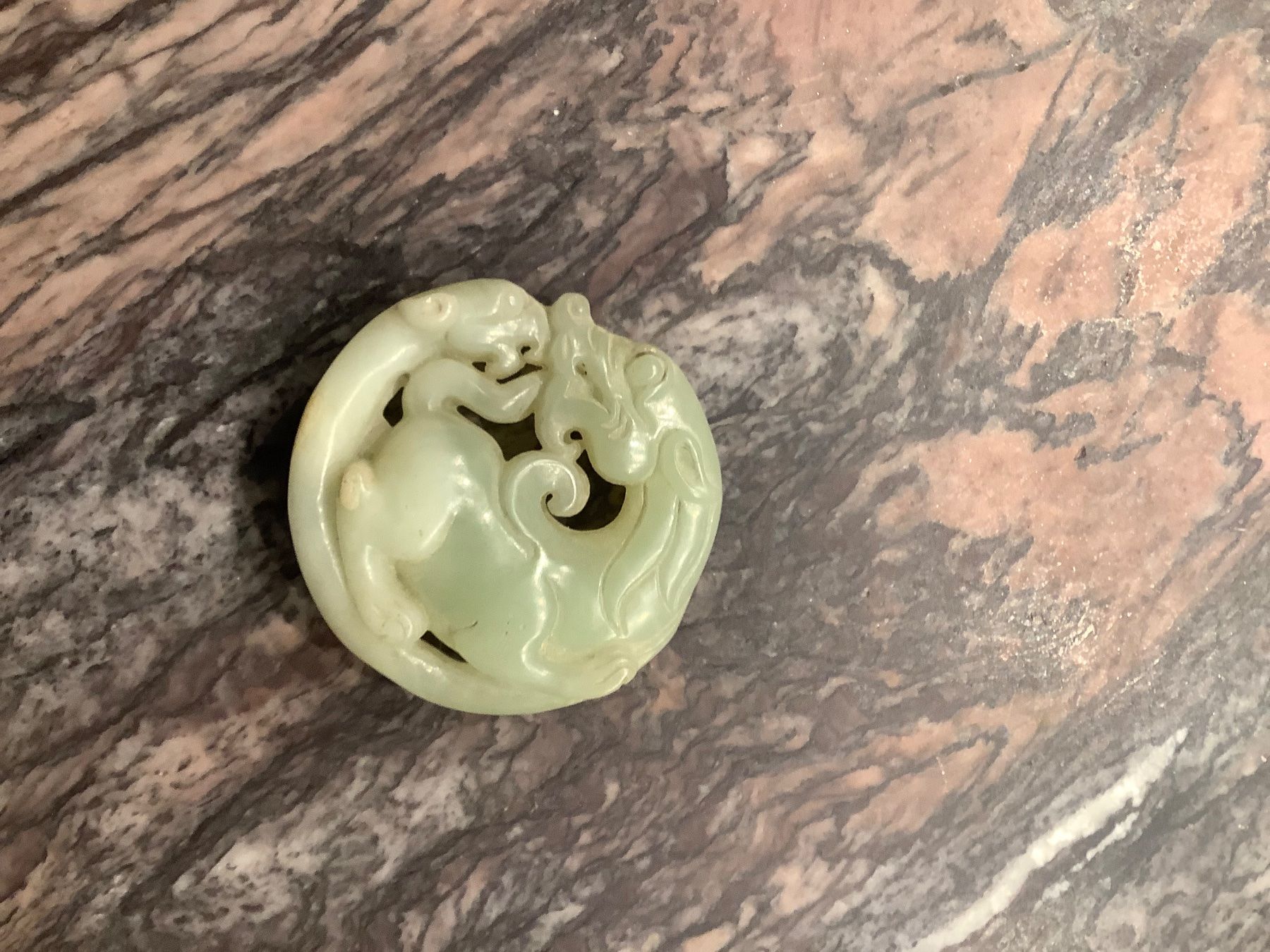 Anhänger: Altes Jade Amulett – Gebraucht aus Zürich von Albatros57
