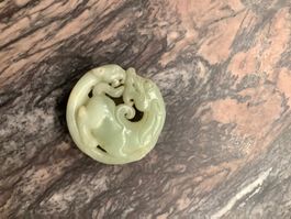 Altes Jade Amulett