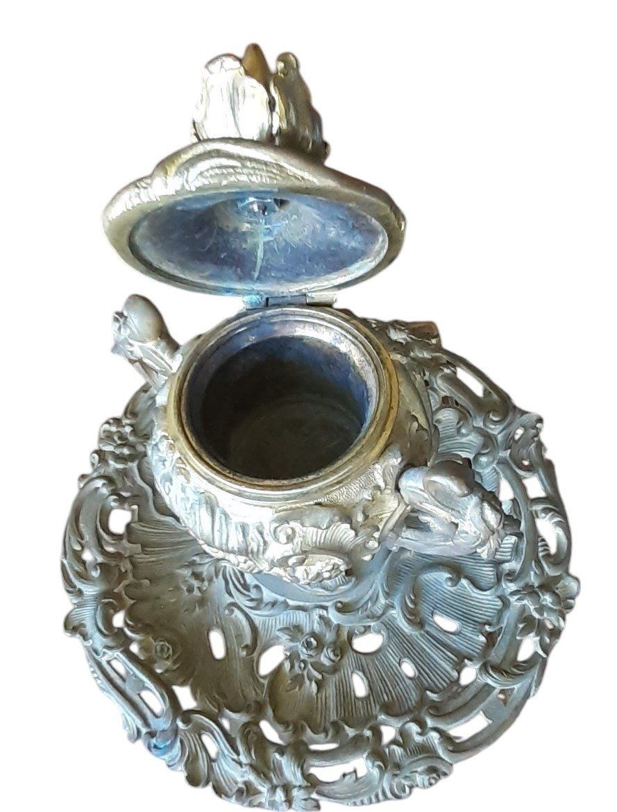 Altro in Antiquarato & Arte: Tintenfass antik Bronze – Usato da Mörschwil venduto da antiksalon21 5