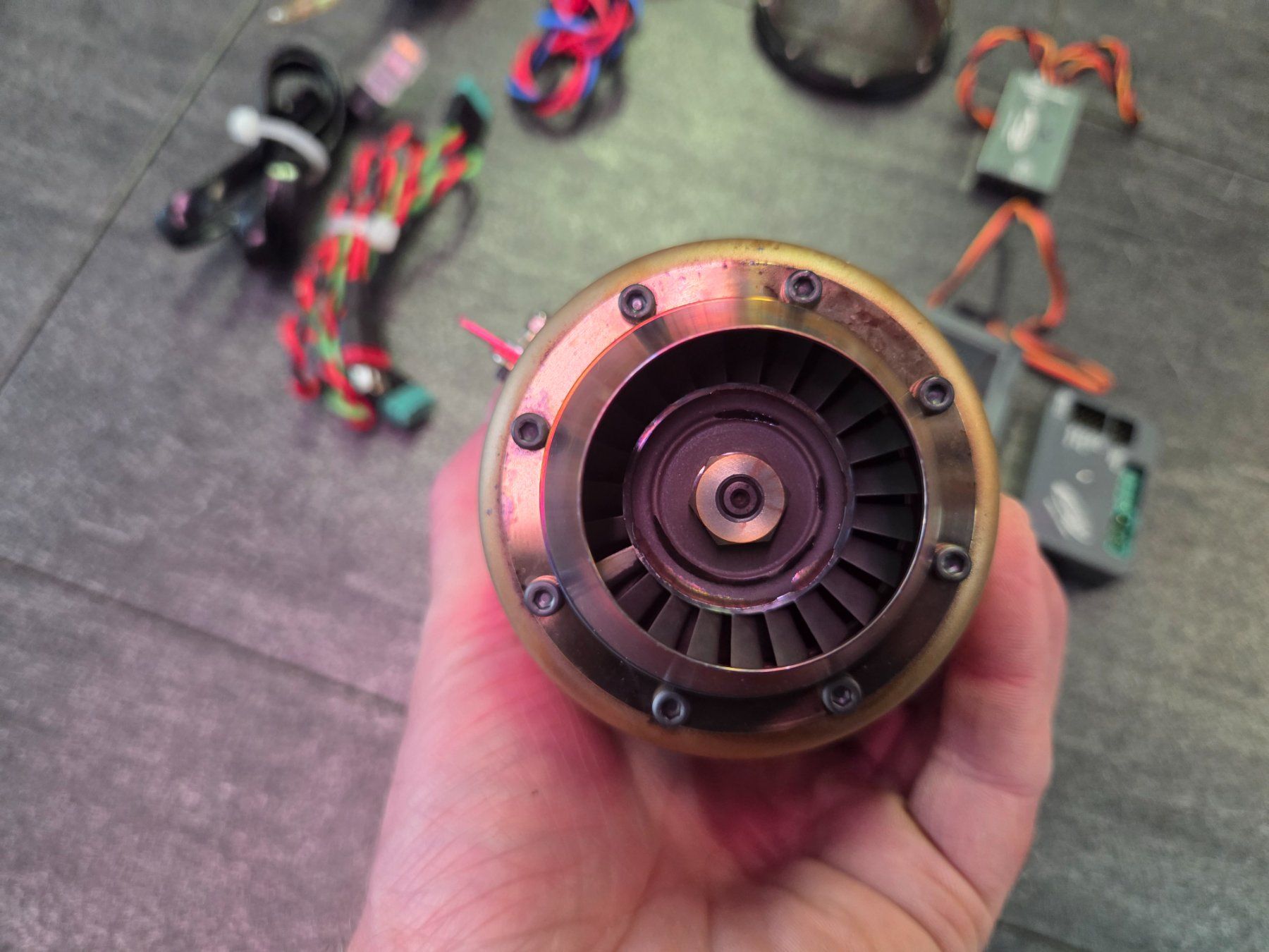 RC Modellbau: Kingtech K70G Turbine – Gebraucht aus Schänis von meatpower 4