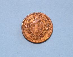 1 Rappen 1857