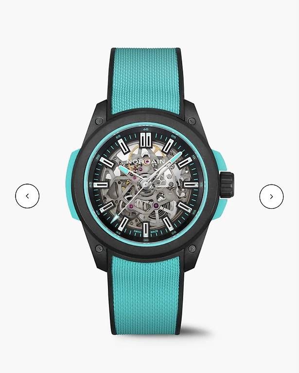 Orologi: NORQAIN WILD ONE SKELETON TURQUOISE – Usato da Oberrohrdorf venduto da hermie66