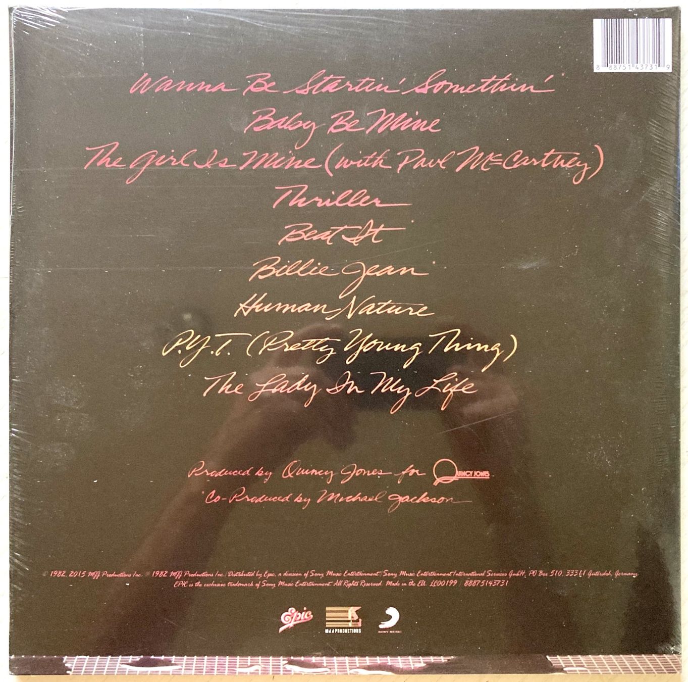 Dischi in vinile: MICHAEL JACKSON - THRILLER – Nuovo e nell'imballaggio originale da Bottens venduto da hotter-than-hell 1