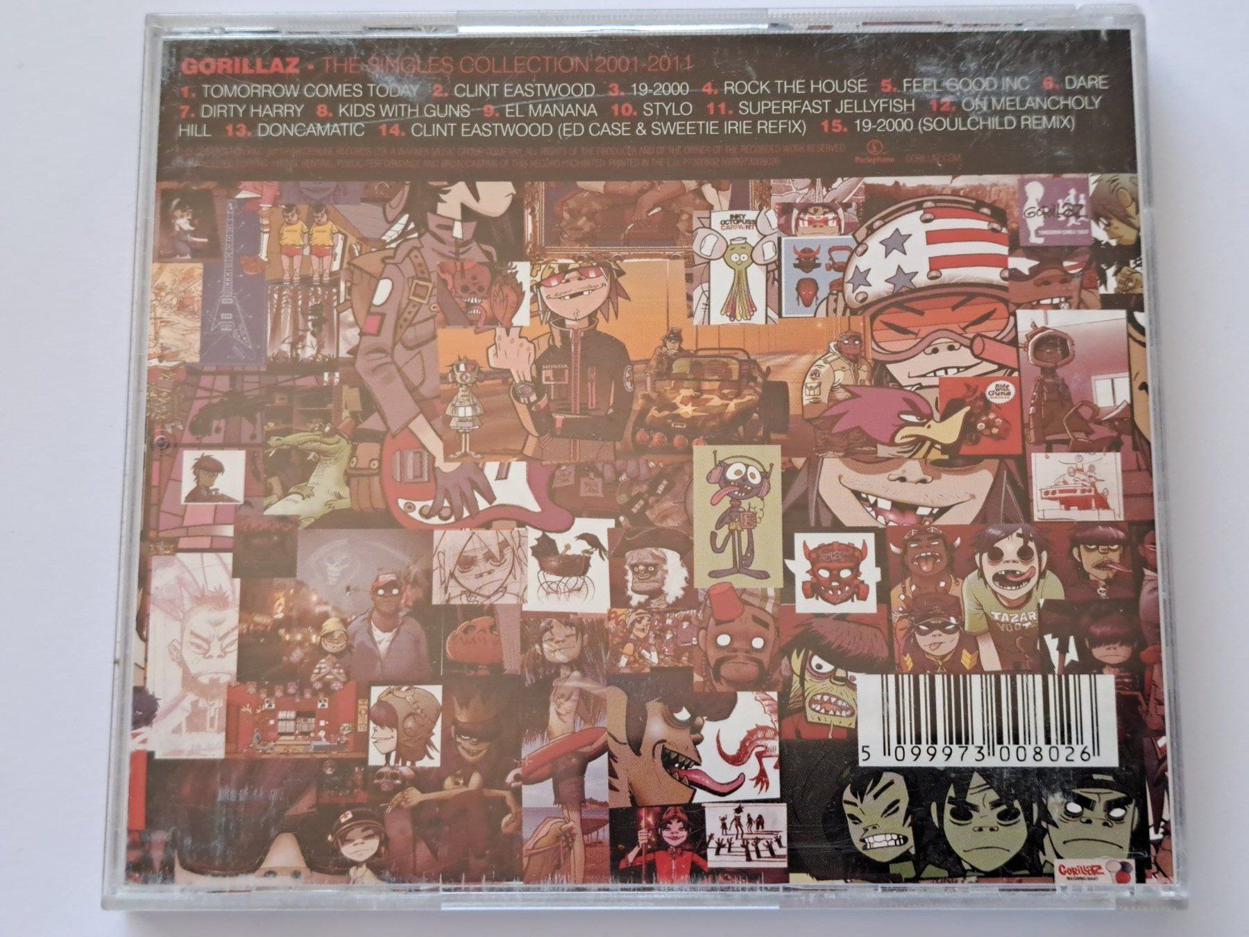 CD: Cd Gorillaz - The Singles Collection 2001 - 2011 – Usato da Pully venduto da bro_n52j 1