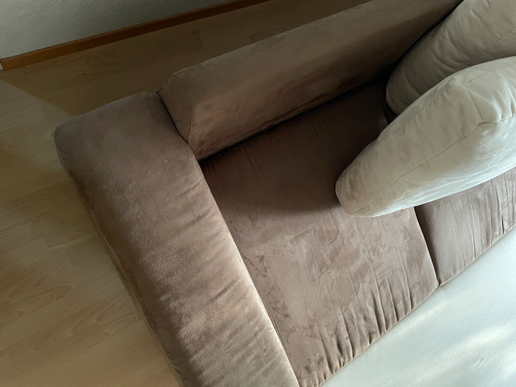 Sofas: Ecksofa, Bettsofa mit Récamiere rechts – D'occasion à Aesch ZH par 19fish58blue 4