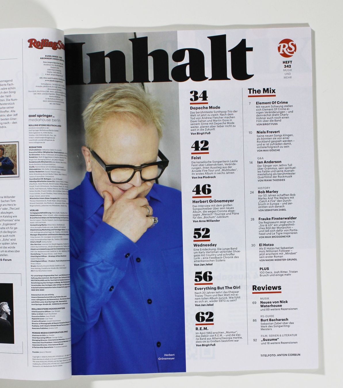 Schallplatten: DEPECHE MODE MEMENTO MORI Rolling Stone Magazin – Neu und originalverpackt aus Brüttisellen von  1