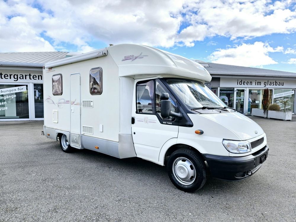 Wohnmobil Ford Rimor - Motorradträger - Frisch ab MFK (Gebraucht) in ...