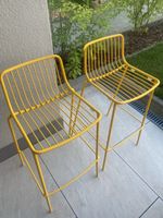 2er Set Barhocker Pedrali Nolita S (75cm) Gelb, neuwertig!