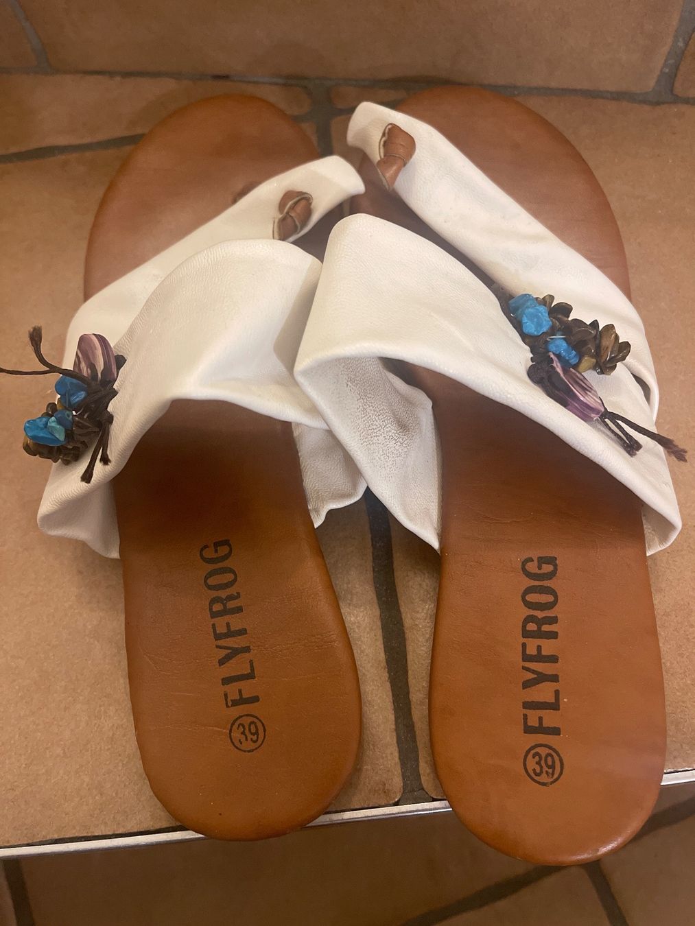Damenschuhe: Ciabatte bianche – Gebraucht aus Rancate von Waly__ 2