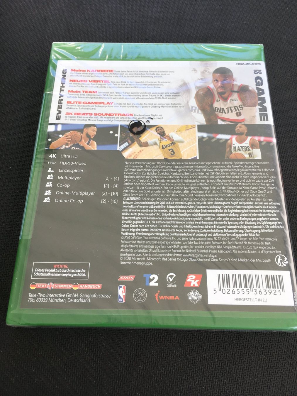 Microsoft Giochi: NBA2K21 - Xbox One (Neu/sealed) – Nuovo e nell'imballaggio originale da St.Gallen venduto da Punktchen01 1