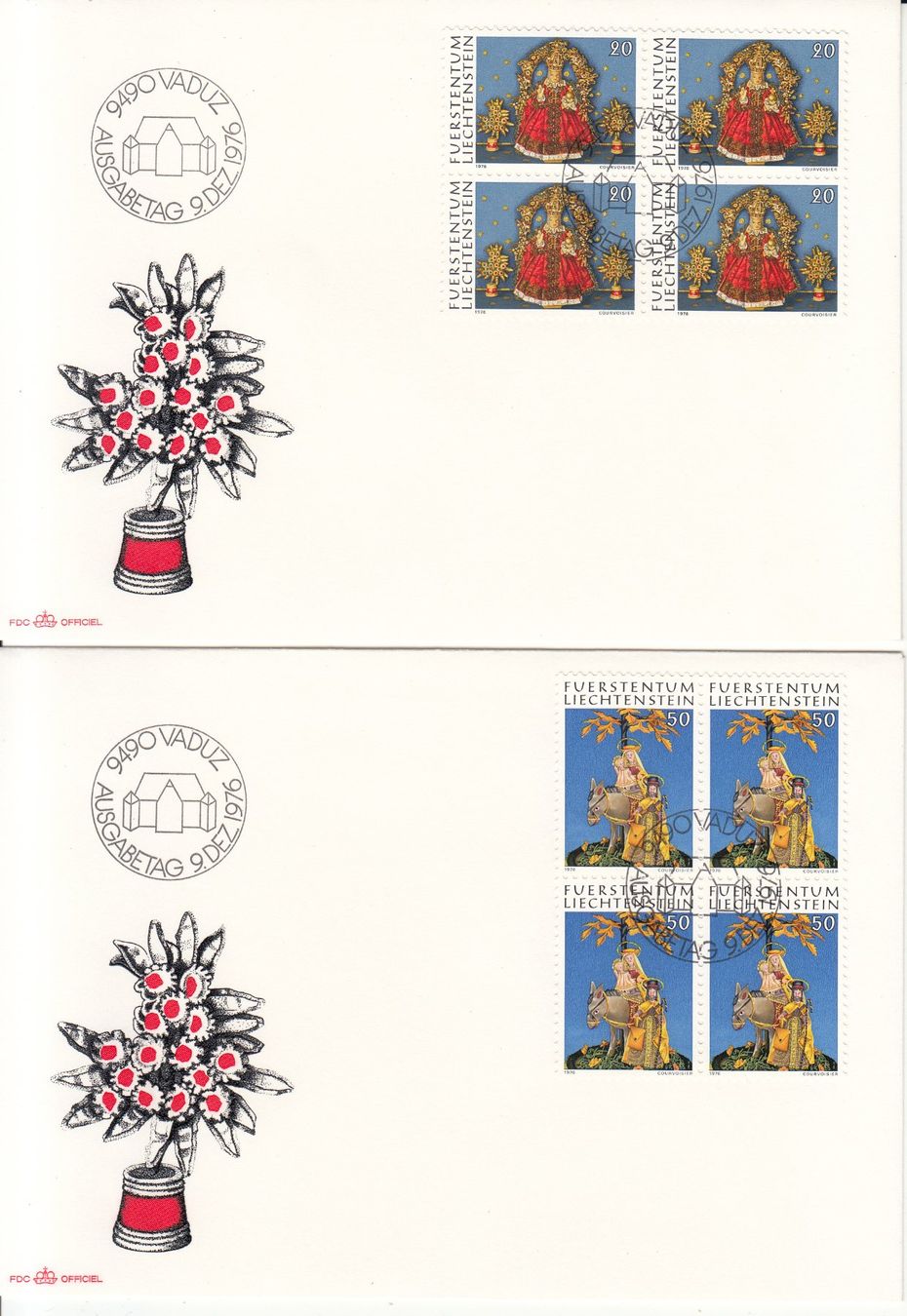 Tutti i francobolli: LBK 600 - 603 FDC – Usato da Bürglen TG venduto da StampGraf 1