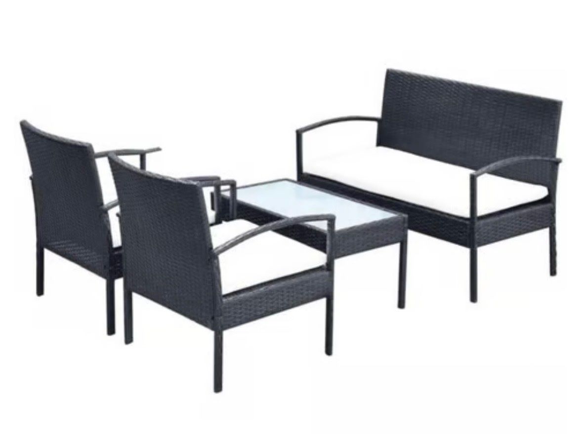 Set di tavolo e panche: Salon de jardin ou balcon 4 pièces – Usato da Nyon venduto da Christophe7 3