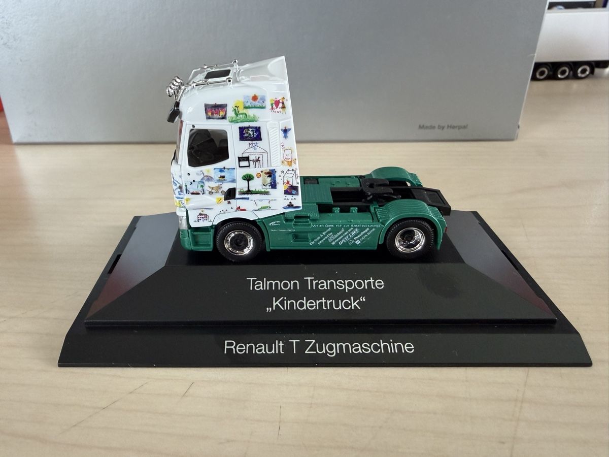 Herpa Modellini d'auto: Renault T Talmon in PC-Vitrine – Nuovo e nell'imballaggio originale da Felben-Wellhausen venduto da Mobil01 3