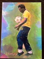 PELE ART Limited Edition 50 Stück weltweit Brasilien G.O.A.T