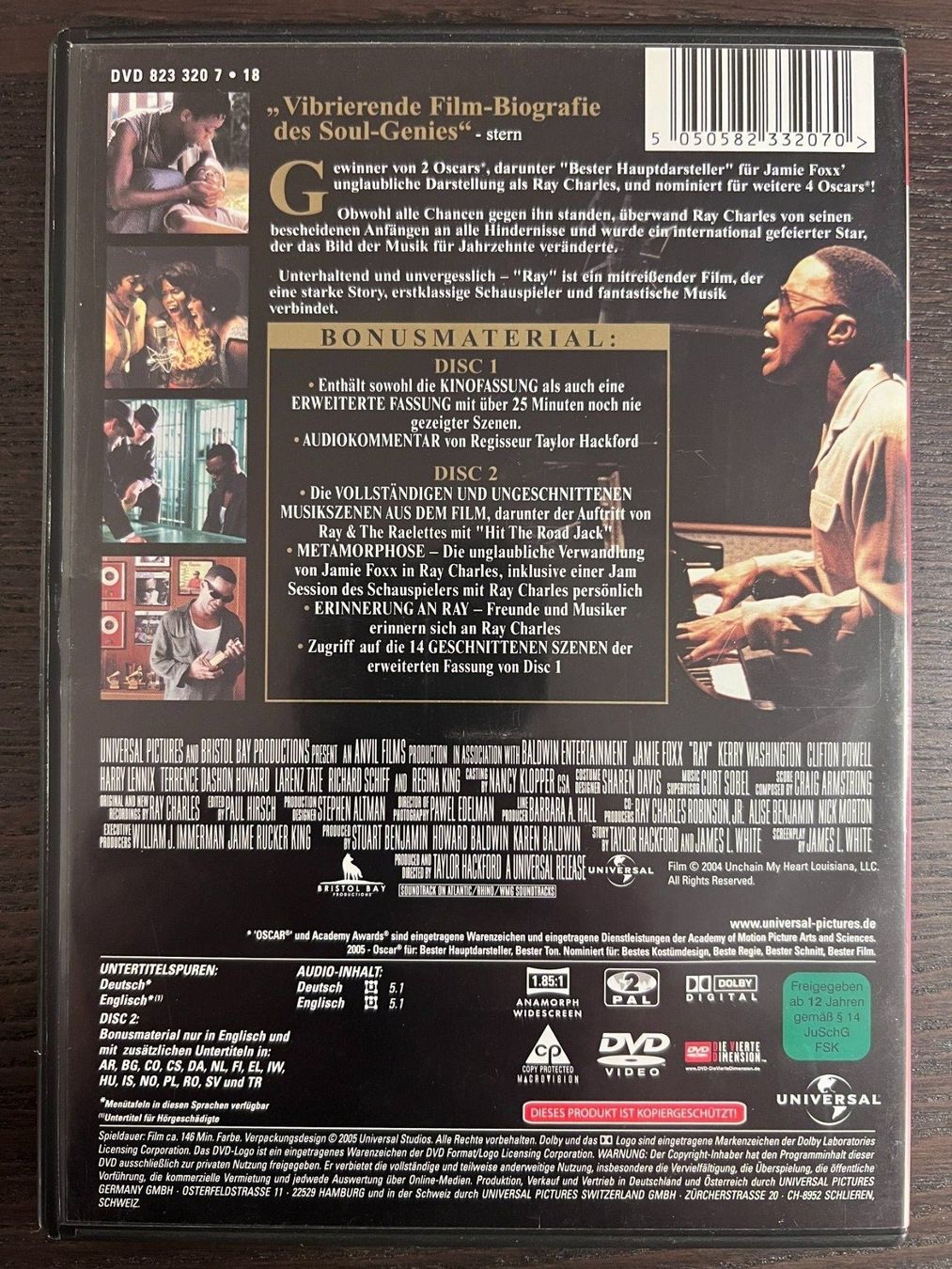 Tutti i DVDs: Ray – Usato da Zürich venduto da FilmFreunde 1