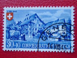 1945: B29 (Pro Patria) fehlerfrei von GENEVE, Kat: 45.-+