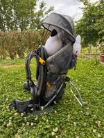 Kindertrage Wanderrucksack mit Sonnendach und guter Zustand