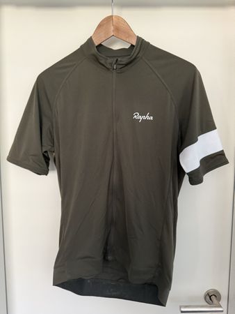 Rapha Core Jersey - Cycling Trikot Grösse L olive grün