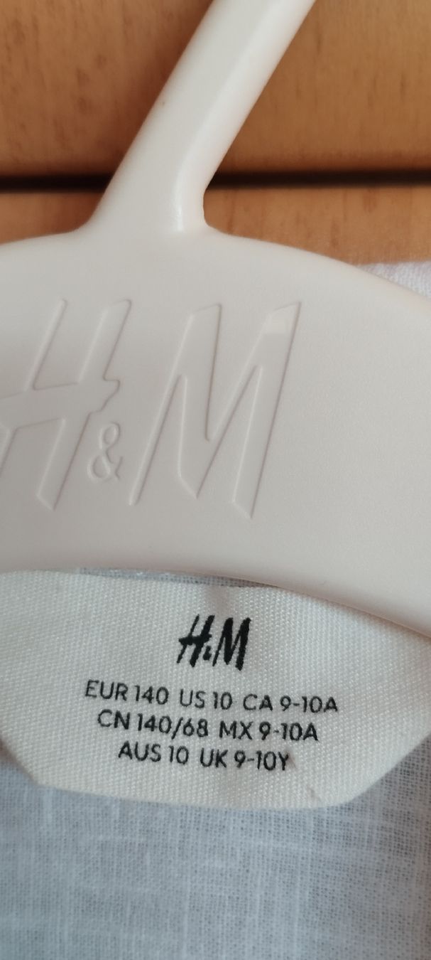 H&M Camicie, T-shirt & Polo: Einmal getragenes Leinenhem gr. 140 – Nuovo (secondo la descrizione) da Mörel venduto da MJoaoCosta 1