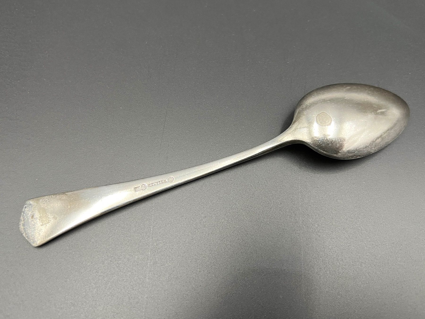 Löffel: Kaffeelöffel Wellner versilbert 60er Silber gebraucht – Gebraucht aus Häusernmoos von adlerfedern 1