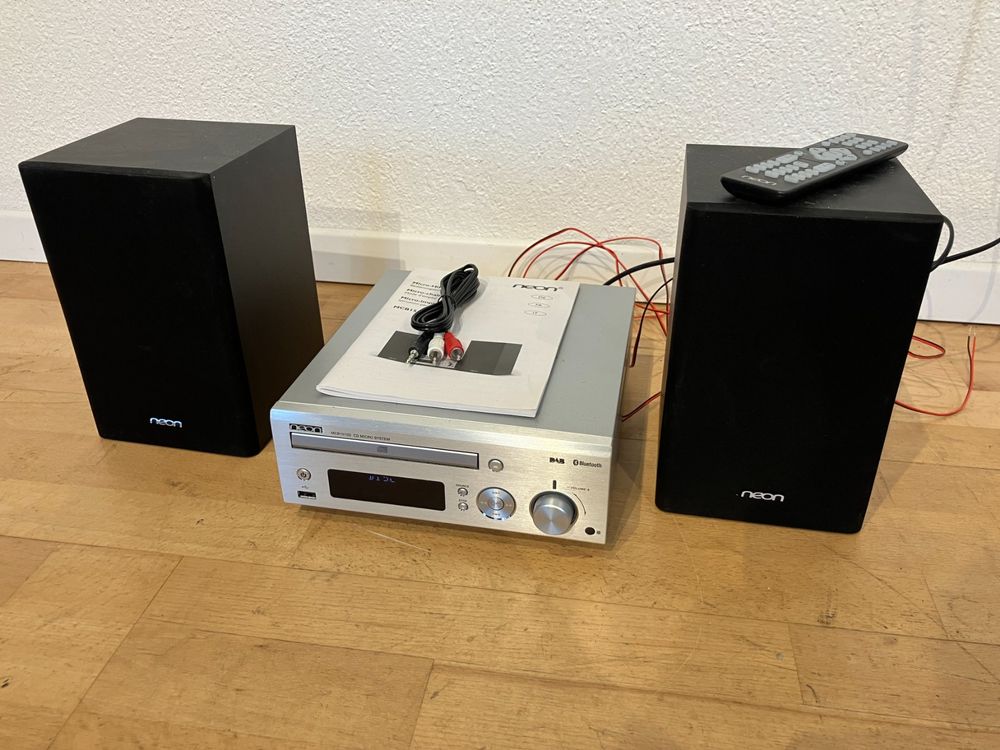 Neon MCB1515D-05 Micro Hi-Fi System mit CD Player DAB Bluet. (Gebraucht ...